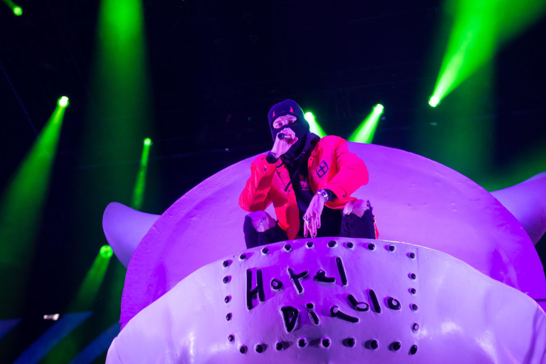 Young Thug and Machine Gun Kelly at Family Arena